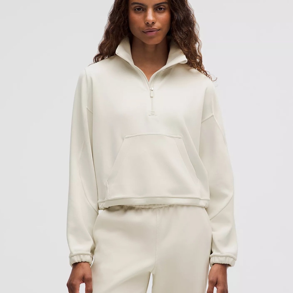 Lululemon Brushed Softstreme Half Zip